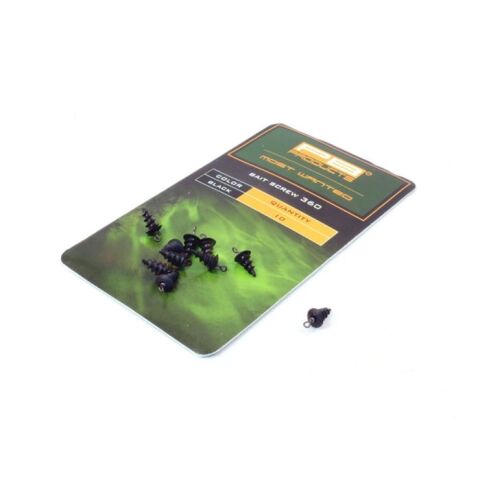 PB Products Bait Screw 360 Black 10 stuks