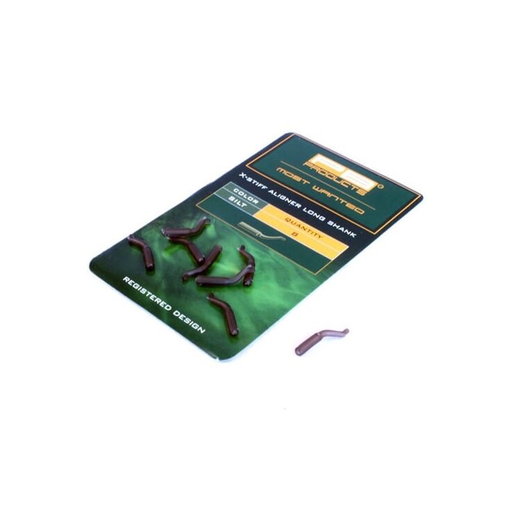 PB Products X-Stiff Aligners Long Shank Hakengröße 1-4 Silt 8 Stück