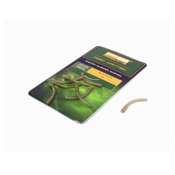 PB Products X-Stiff Curved Aligners haakmaat 1-4 Weed 8 stuks