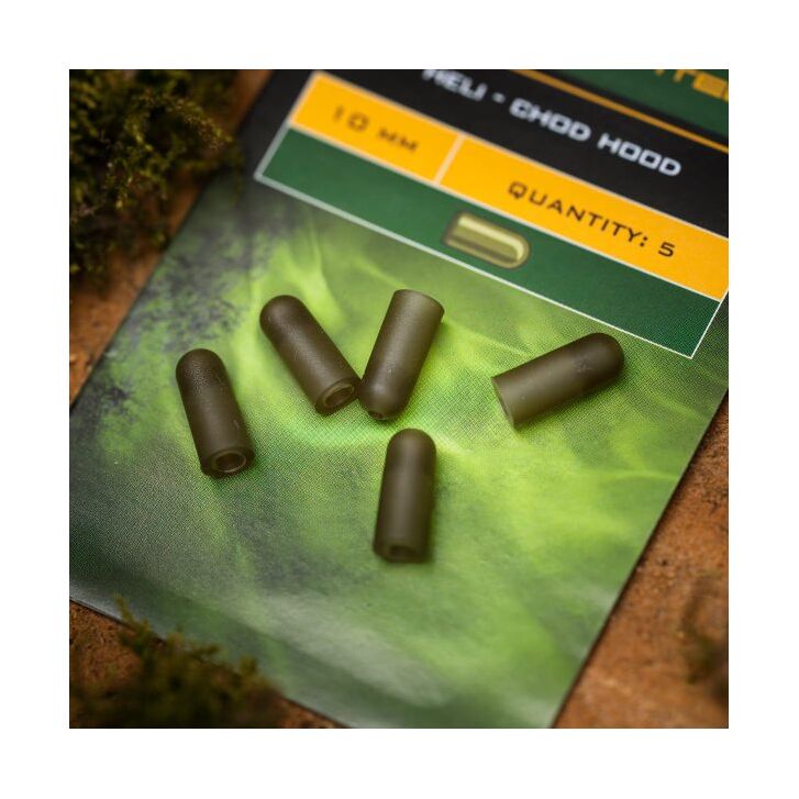 PB Products Heli Chod Hood 10mm Weed 5 stuks
