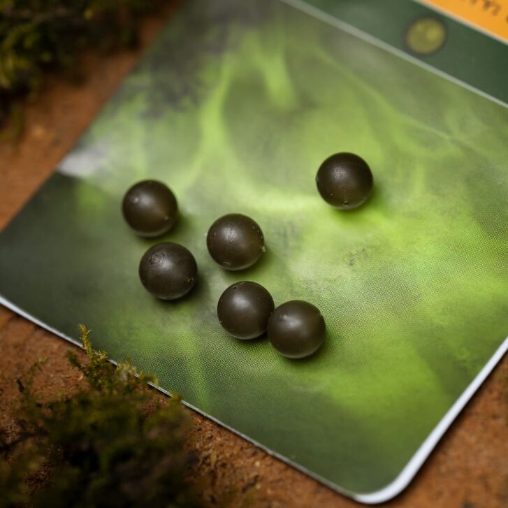 PB Products Naked Chod/Helicopter System Tapered Bead Weed 6 stuks