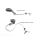 PB Products Naked Chod/Helicopter System Tapered Bead Weed 6 stuks