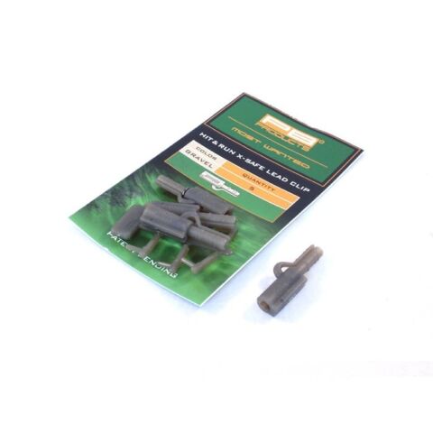 PB Products Hit &amp; Run X-Safe Leadclip Gravel 5 stuks