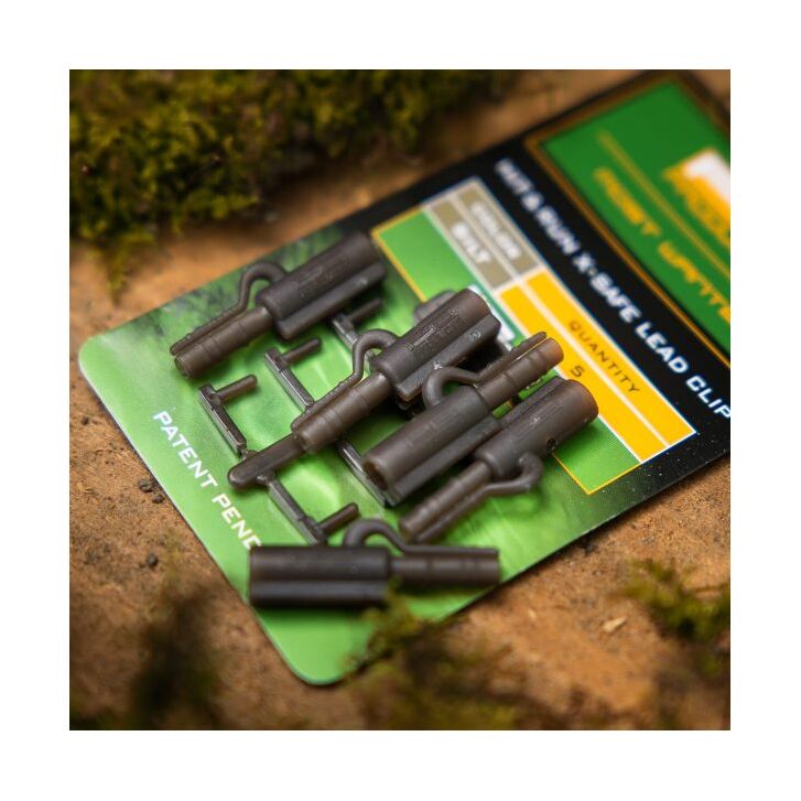 PB Products Hit & Run X-Safe Leadclip Silt 5 stuks