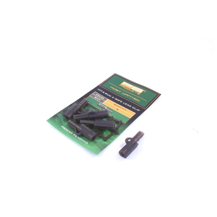 PB Products Hit & Run X-Safe Leadclip Silt 5 stuks