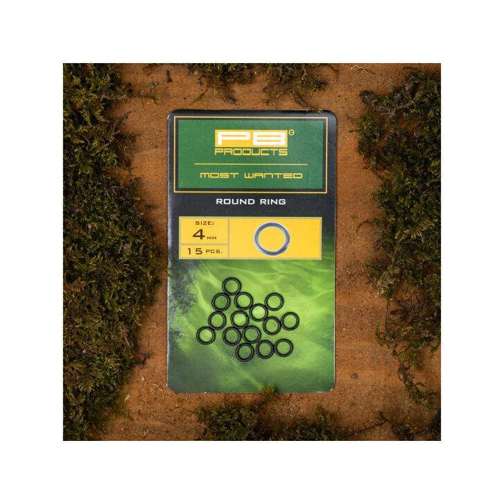 PB Products Round Rings 4mm 15 stuks