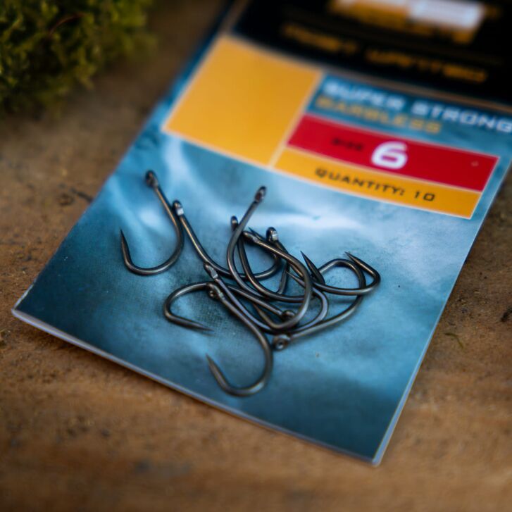 PB Products Super Strong Barbless Hook DBF 10 stuks