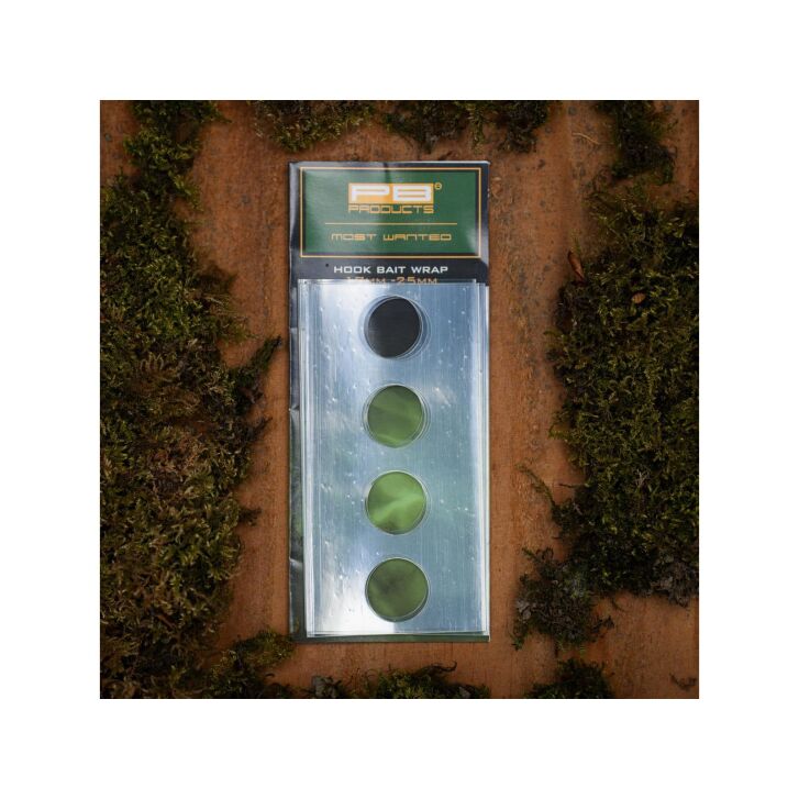 PB Products Hook Bait Wrap 17mm-25mm 4 stuks 16 Baits
