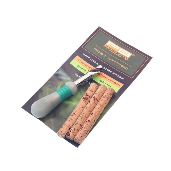 PB Products Bait Drill + Cork Sticks 3 stuks