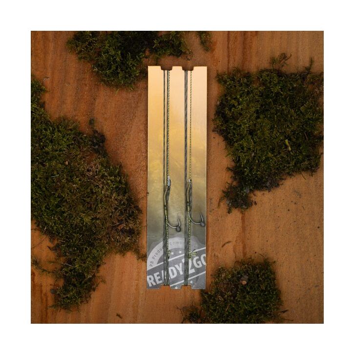 PB Products R2G Clip SR Leader 90/ Shot on the Hook Rig 2 Stück Weed