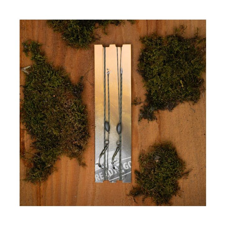 PB Products R2G SR Clip Leader 90/ Ronnie Hinged Stiff  2 stuks Weed