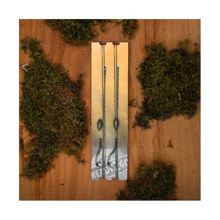 PB Products R2G SR Clip Leader 90/ Ronnie Hinged Stiff  2 stuks Weed