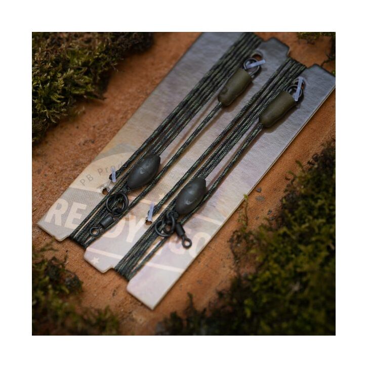 PB Products R2G SR Hit & Run Weighted Chod Leader 1g 90 Weed 2 stuks