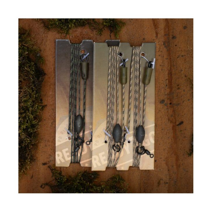 PB Products R2G SR Hit & Run Weighted Chod Leader 1g 90 Weed 2 stuks