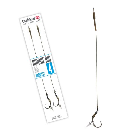 Trakker Ronnie Rig 2 Pack Size 4 (Barbless)
