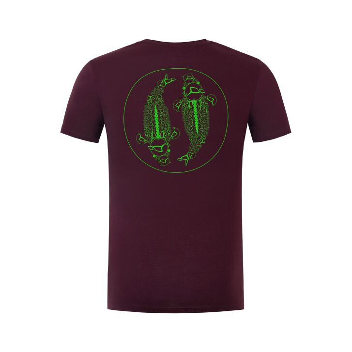 Korda Mandala Tee Burgundy S