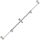 NGT 3er Buzzbar 30 - 40 cm RVS