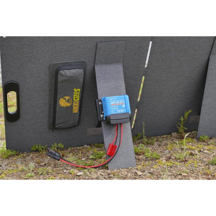 Nikkicells 300W faltbares Solarpanel inklusive Victron Smartsolar 100/20 Set für Nikkicells Batterie