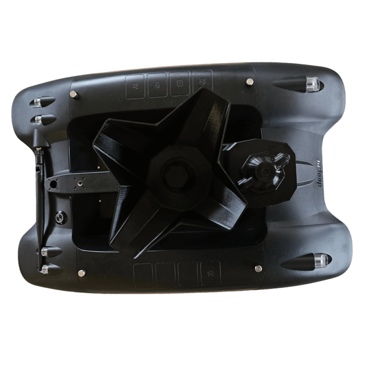 Deeper Quest voerboot + Hurricane 2 baitspreaders