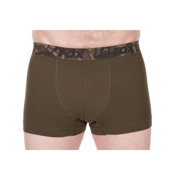 Fox Boxer Shorts 2pk khaki / black M