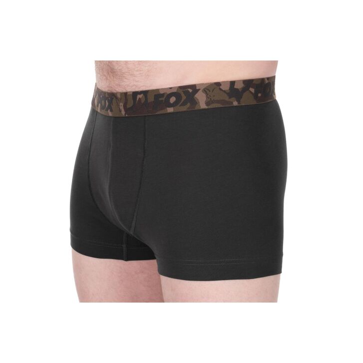 Fox Boxer Shorts 2pk khaki / black M