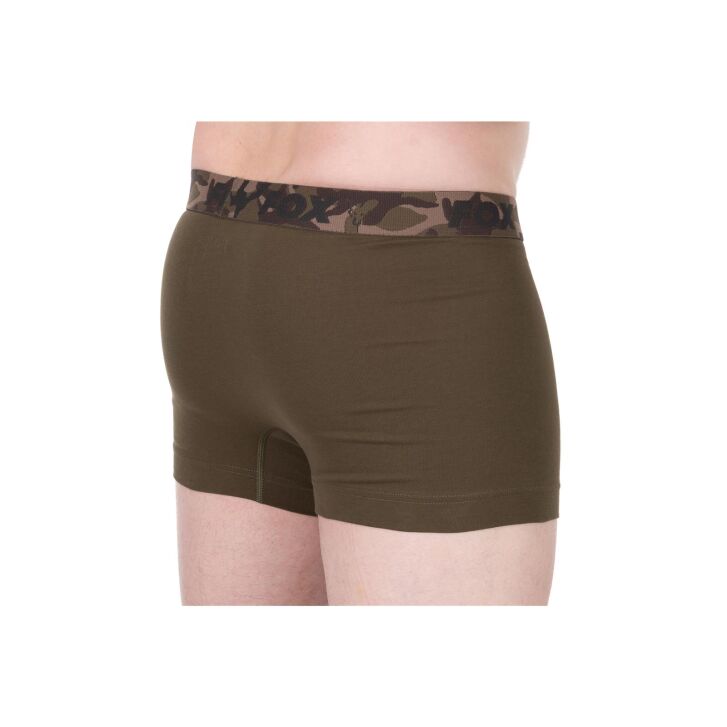 Fox Boxer Shorts 2pk khaki / black M
