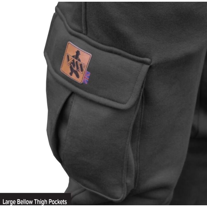 Vass Culture Fishing Cargo Jogger - Black Edition- Size XXXL