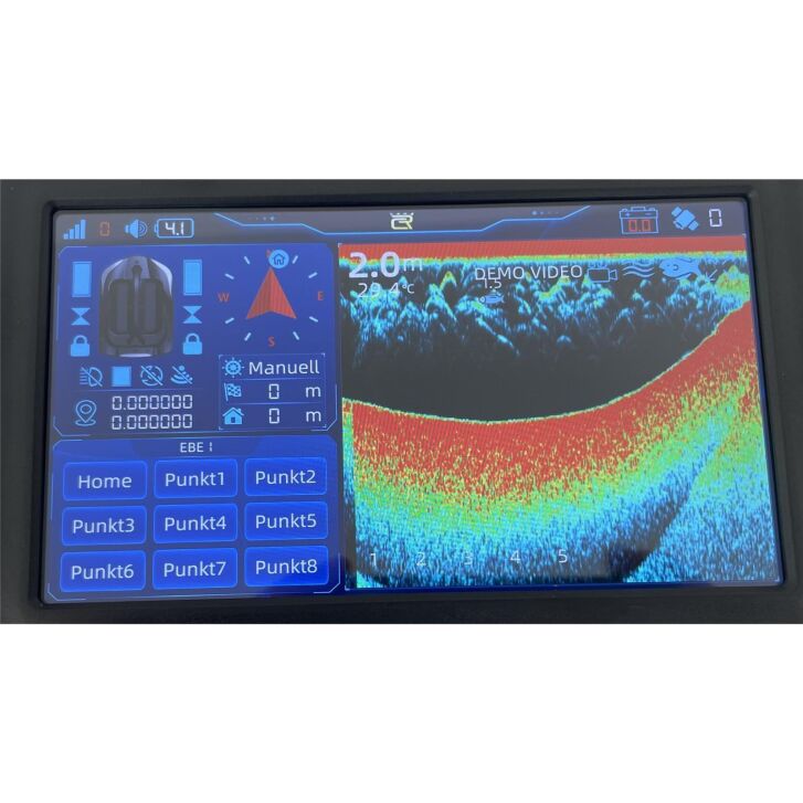 Carp Royal Falcon Pro met elektrische baitcaster en camera