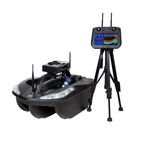 Carp Royal Falcon Pro met elektrische baitcaster en camera