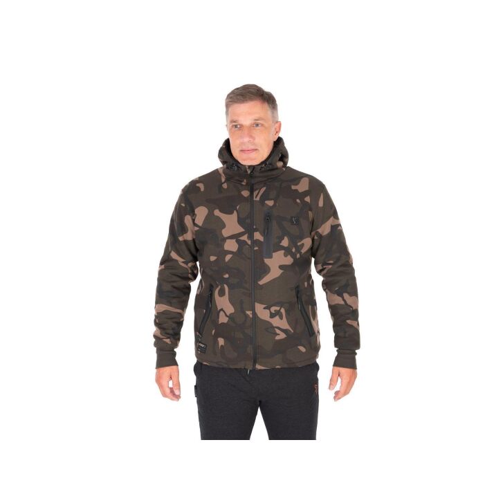 Fox Camo Full Zip Prem Sherpa 310 Hoodie M