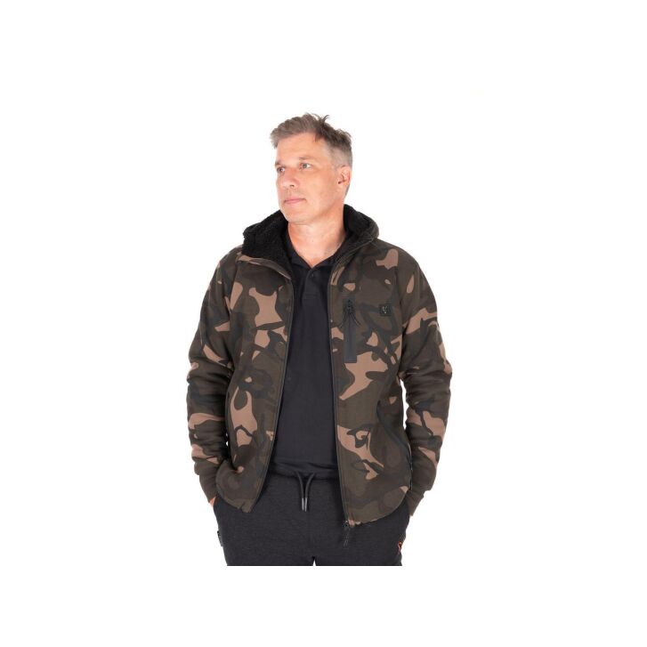 Fox Camo Full Zip Prem Sherpa 310 Hoodie M