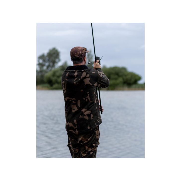 Fox Camo Full Zip Prem Sherpa 310 Hoodie M