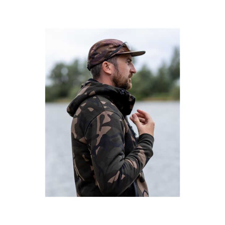 Fox Camo Full Zip Prem Sherpa 310 Hoodie M