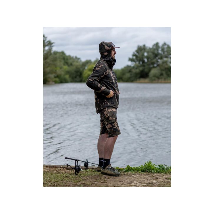 Fox Camo Full Zip Prem Sherpa 310 Hoodie M