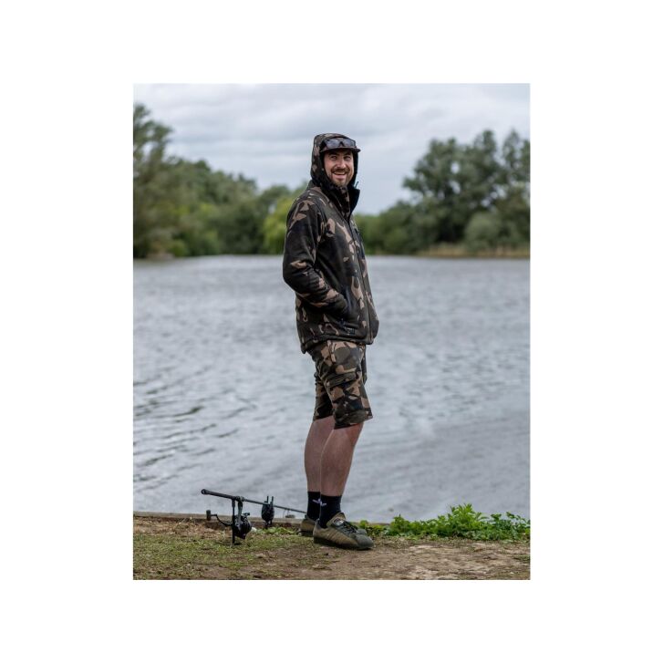 Fox Camo Full Zip Prem Sherpa 310 Hoodie M