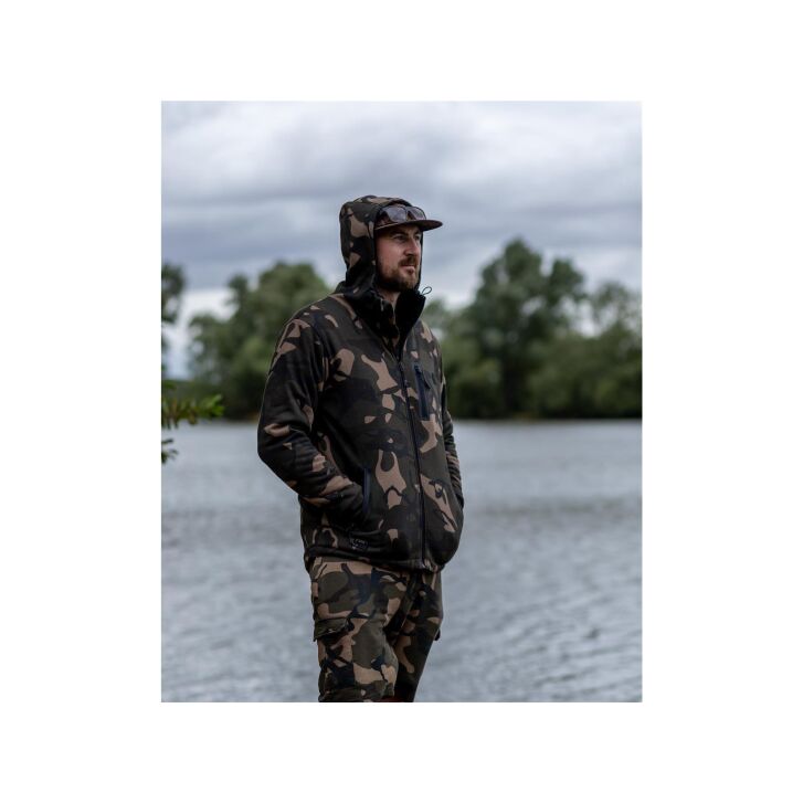 Fox Camo Full Zip Prem Sherpa 310 Hoodie M