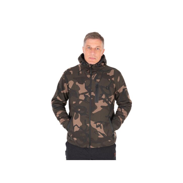 Fox Camo Full Zip Prem Sherpa 310 Hoodie M