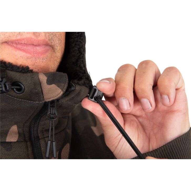 Fox Camo Full Zip Prem Sherpa 310 Hoodie M