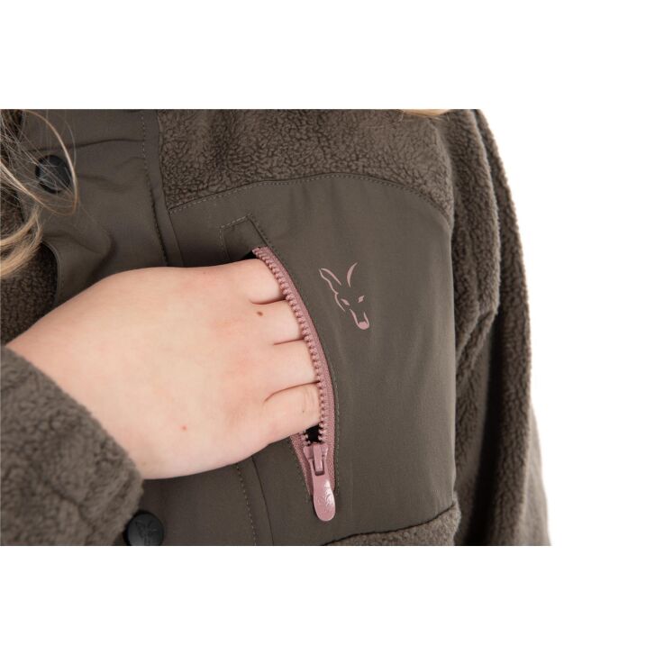 Fox Explorer Woman Fleece Hooded Jacket M 12-14