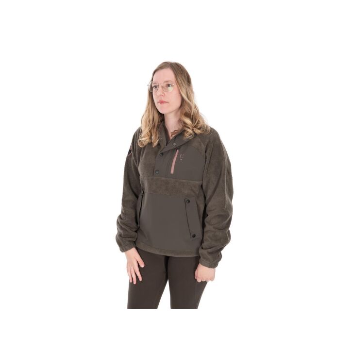 Fox Explorer Woman Fleece Hooded Jacket L 16-18