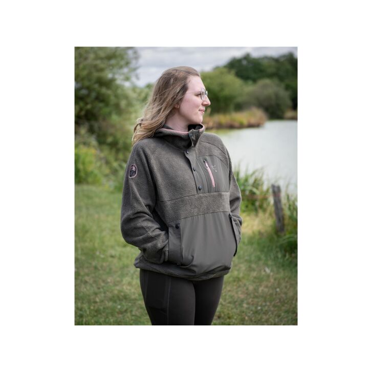 Fox Explorer Woman Fleece Hooded Jacket L 16-18