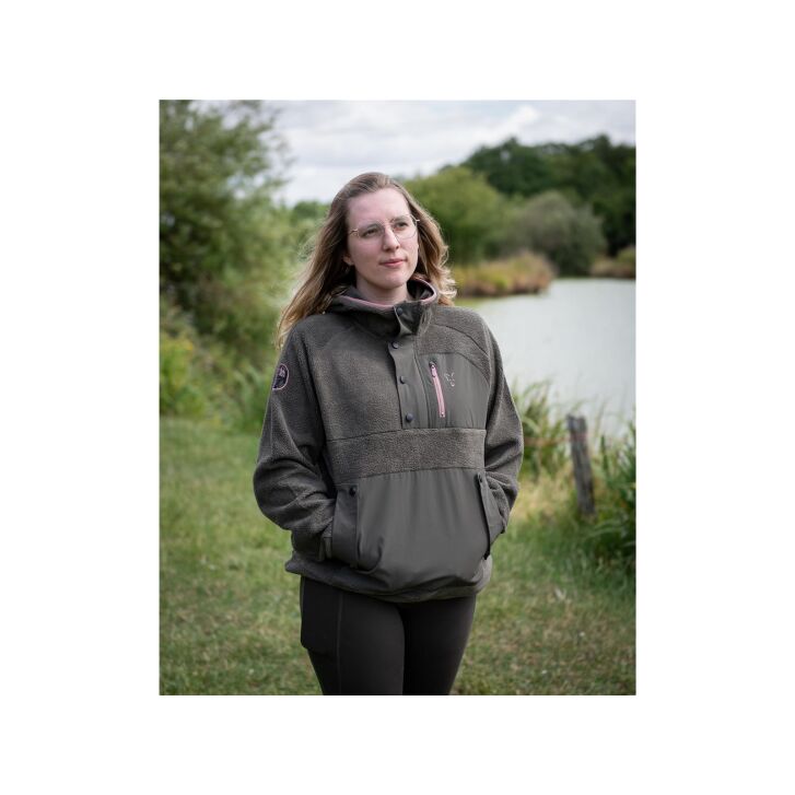 Fox Explorer Woman Fleece Hooded Jacket L 16-18