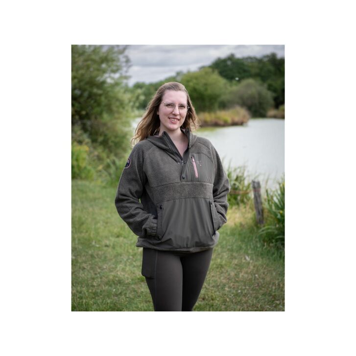 Fox Explorer Woman Fleece Hooded Jacket L 16-18