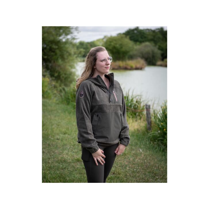 Fox Explorer Woman Fleece Hooded Jacket L 16-18