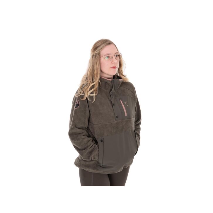 Fox Explorer Woman Fleece Hooded Jacket L 16-18