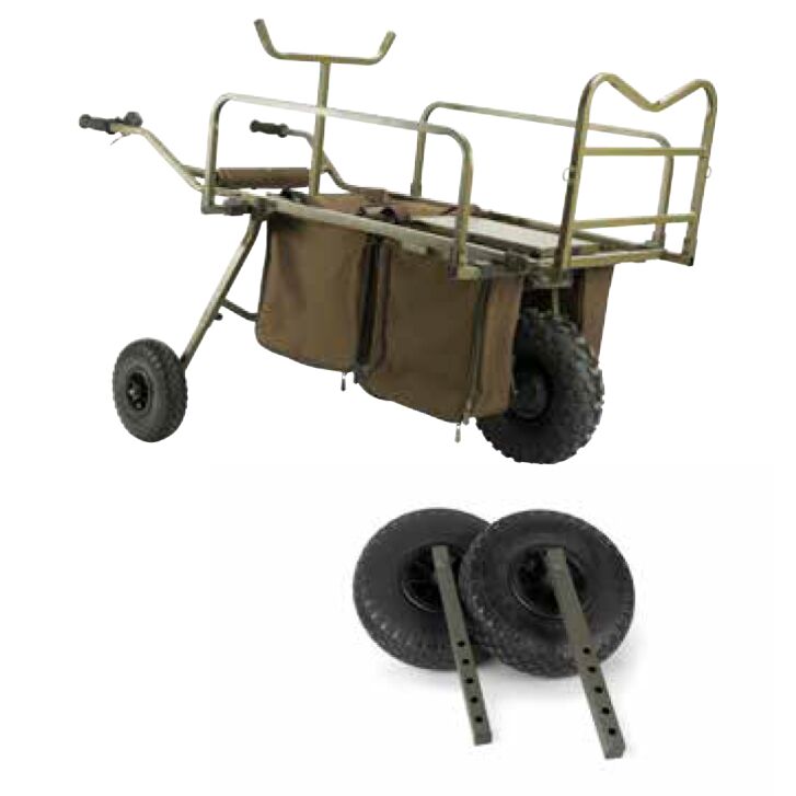 Nash Trax EVO Power Barrow & Wheel Kit Bundle