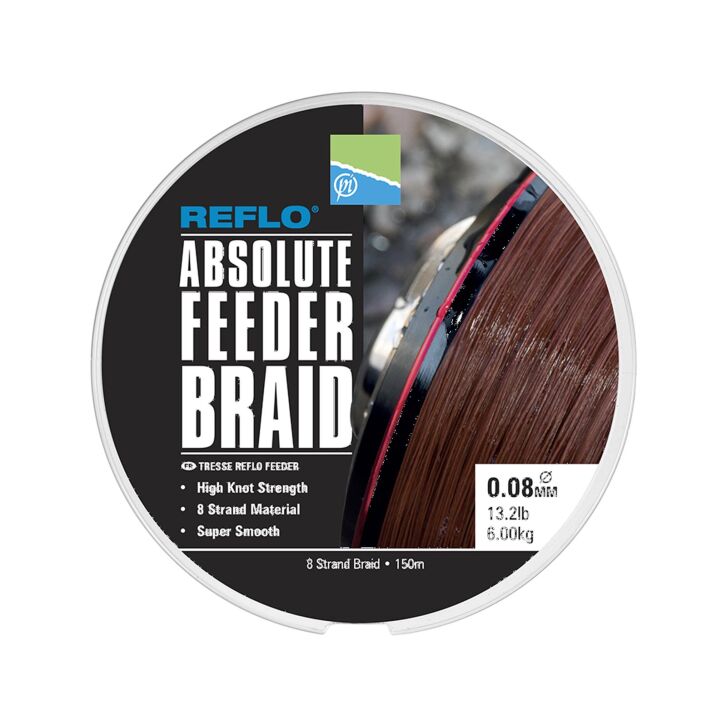 Preston Reflo Absolute Feeder Braid - 0.10mm