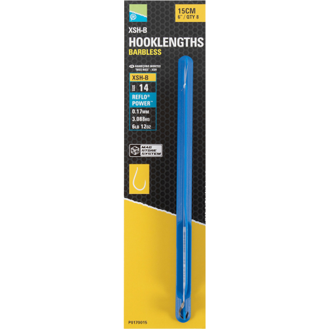 Preston Xsh-B Spade End Mag Store Hooklengths -...