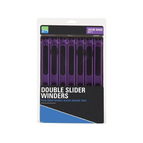 Preston Double Slider Winders - 26cm Wide In A Tray