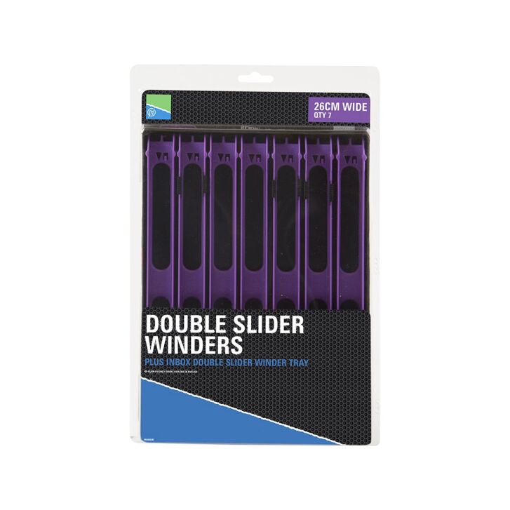 Preston Double Slider Winders 26cm Orange